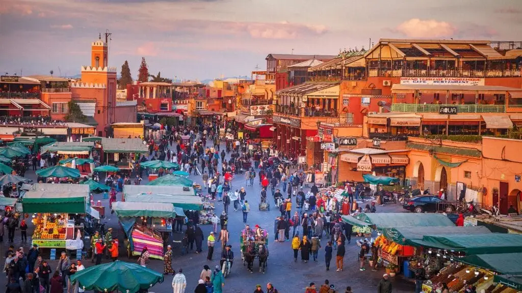 "1 Day Trip Agadir to Marrakech – Jemaa el-Fna Square"